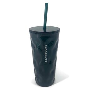 New Fall‎ 2021 Starbucks Tumbler WAvy Glass 18 oz